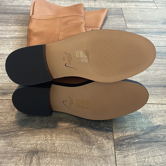 J. Crew Leather over-the-knee riding boots Item BA769 - Picture 2 of 5